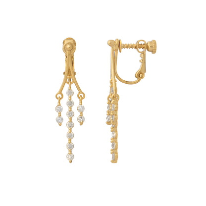 Crystal Cascade Earrings