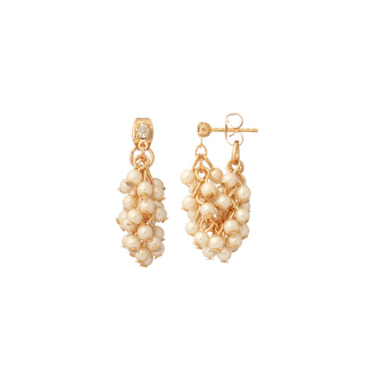 Golden Grapes Earrings