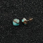 Amazonite Luster Studs