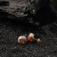 Opalescent Rose Studs