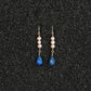 Lapis Luxe Pearl Drop Earrings