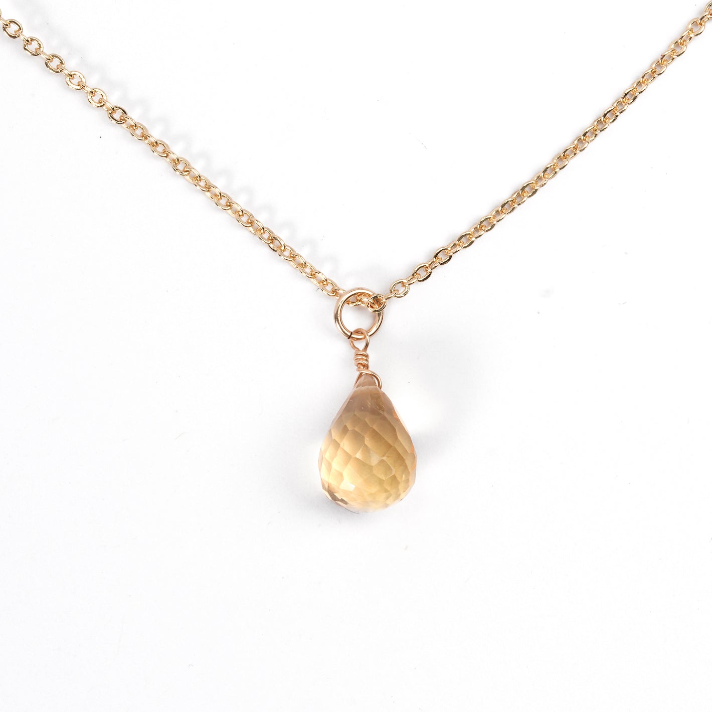 Citrine Sunset Essence Necklace