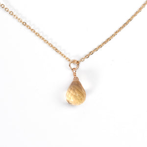 Citrine Sunset Essence Necklace